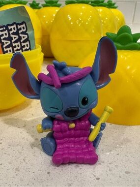 Disney Stitch Knitting 2” Figurine from Pineapple Mystery Collection